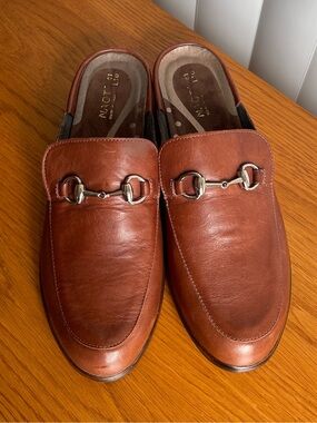 Naot Halny Mule Chestnut Brown Leather Size 41/10